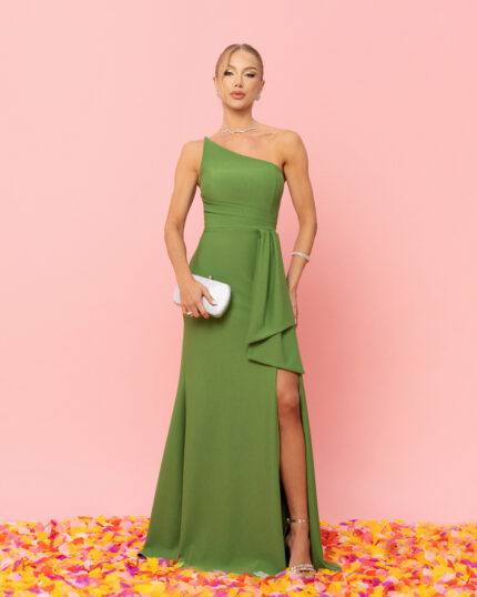 Vestido ombro único